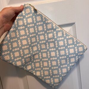 Emily Ley Simplified Planner Pouch Light Blue design